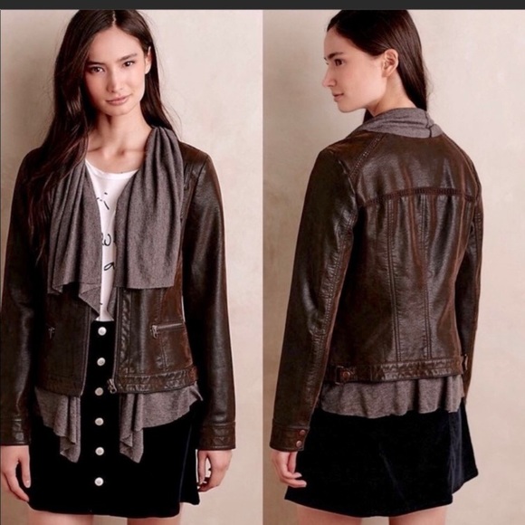 Anthropologie Hei Hei Layered Causeway Jacket XSP NWT - Picture 3 of 11